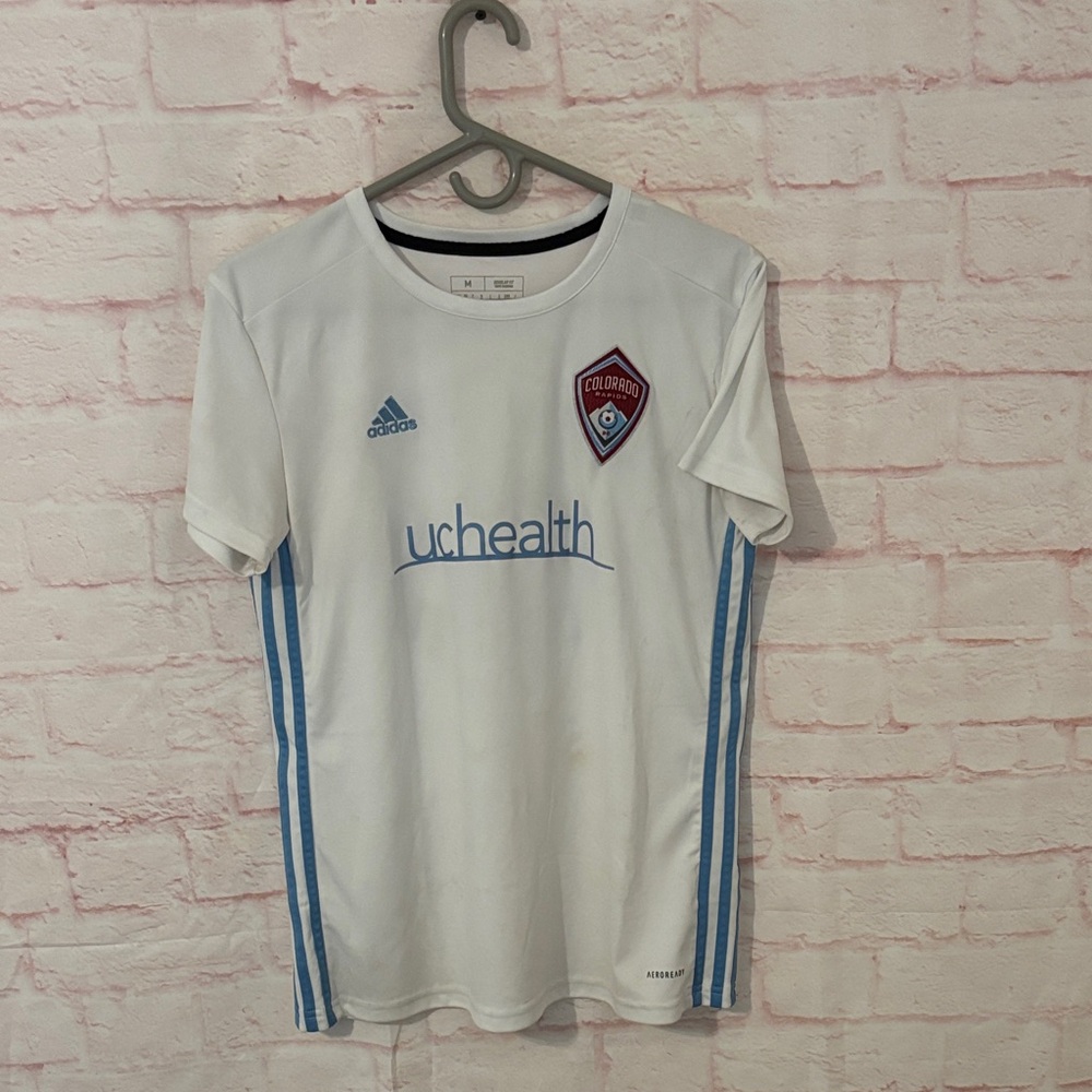 Colorado Rapids boys adidas aeroready soccer jersey